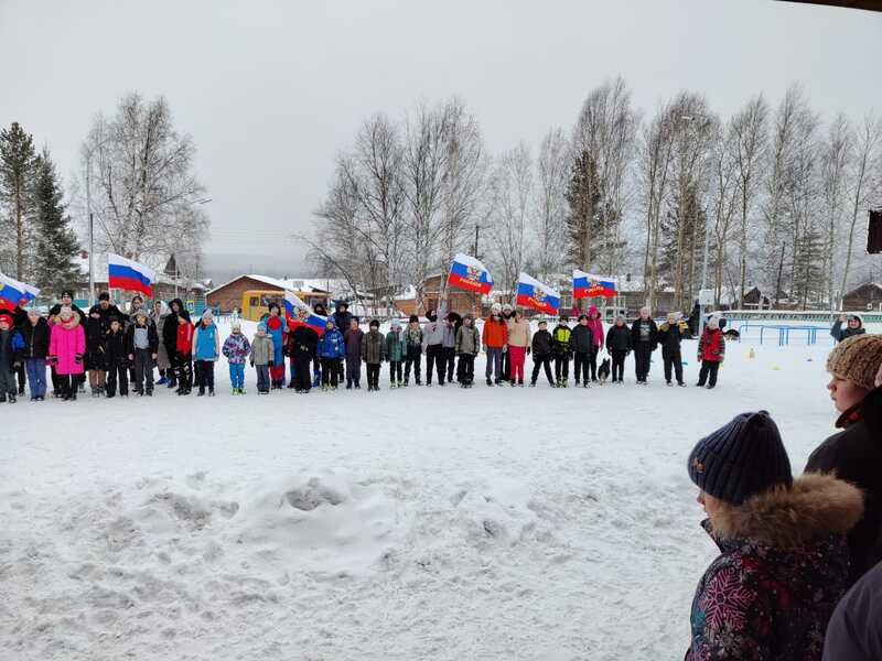 10 февраля 2024 года в нашем поселке прошла всероссийская гонка «Лыжня России».